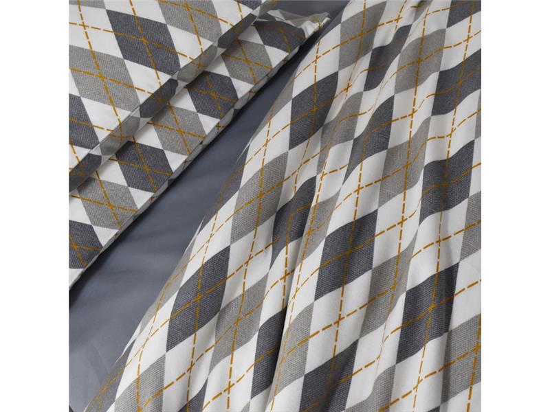 ΝΕΧΤ 3204  ΣΕΤ ΣΕΝΤΟΝΙΑ ΦΑΝΕΛΑ 100%CΟΤ. 170Χ240  ΜΠΕΖ 3ΤΕΜ