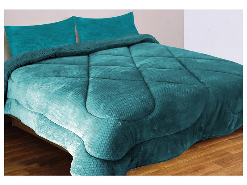 Κουβερτοπάπλωμα Μονό (160X230) Waves Turquoise - MCDECOR