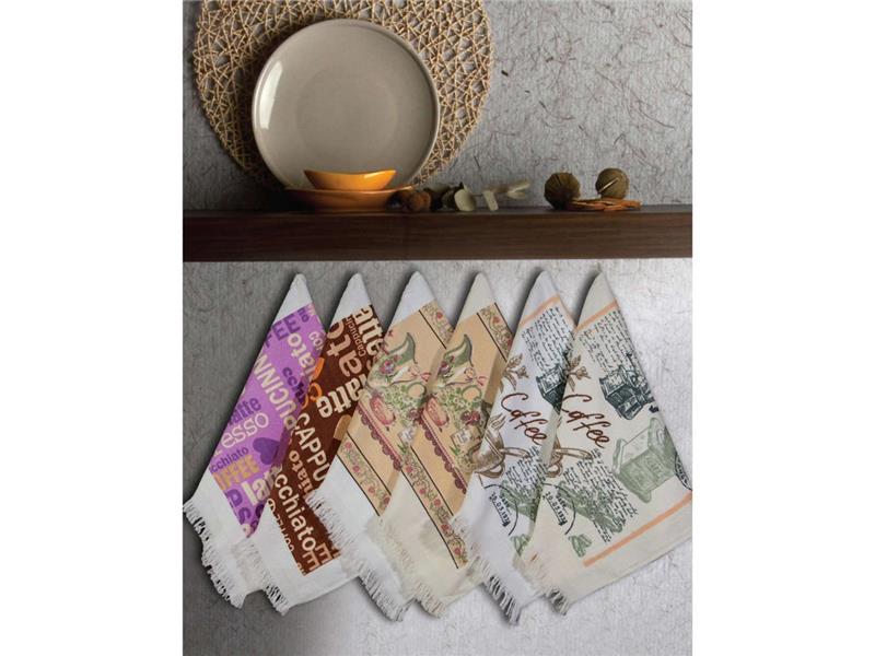 Ποτηρόπανα Κουζίνας Κρόσσι Σετ 3ΤΜΧ