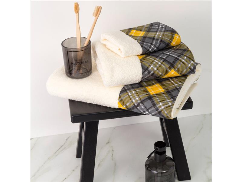 Πετσέτες Σετ 2ΤΜΧ Καρώ