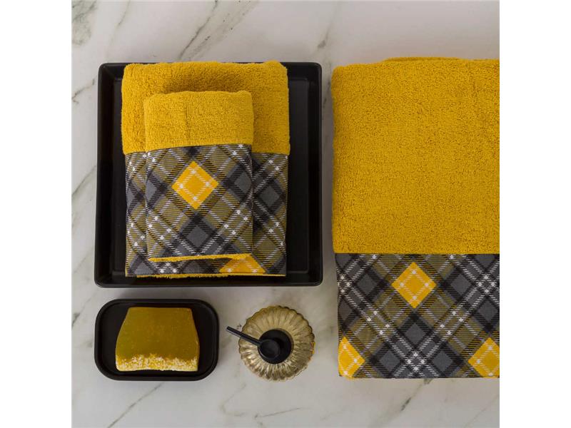 Πετσέτες Σετ 2ΤΜΧ Καρώ