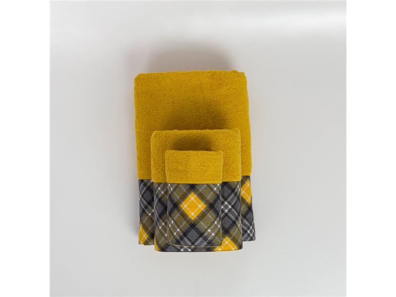 Πετσέτες Σετ 2ΤΜΧ Καρώ