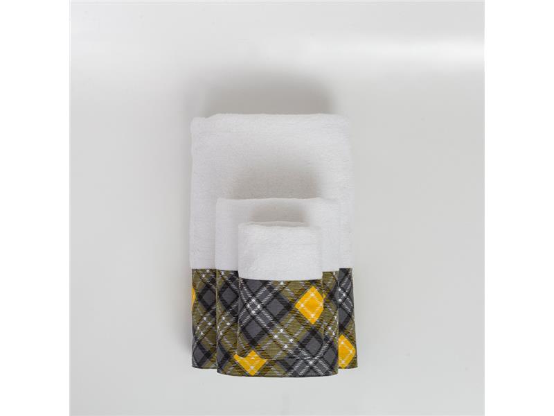 Πετσέτες Σετ 2ΤΜΧ Καρώ