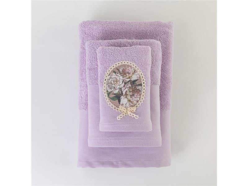 Πετσέτες Σετ 3ΤΜΧ Ashley