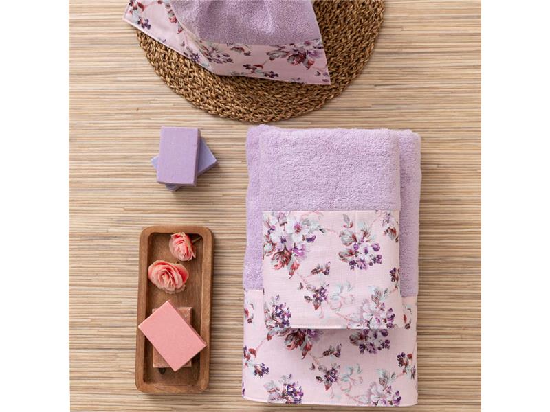 Πετσέτες Σετ 3ΤΜΧ Αγριολούλουδο