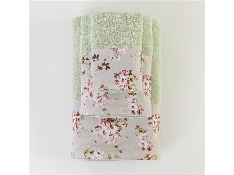 Πετσέτες Σετ 3ΤΜΧ Αγριολούλουδο