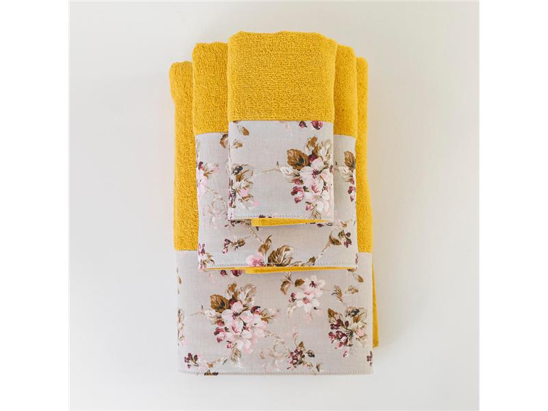 Πετσέτες Σετ 3ΤΜΧ Αγριολούλουδο