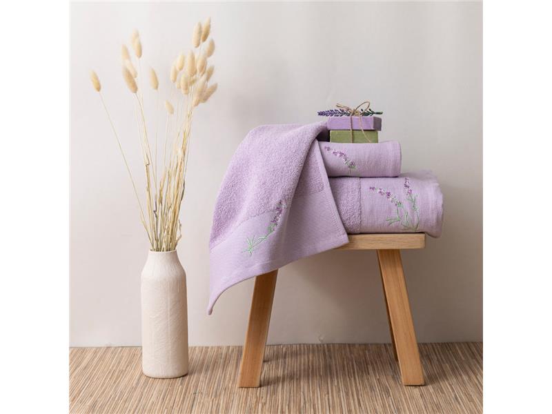 Πετσέτες Σετ 3ΤΜΧ Lavender