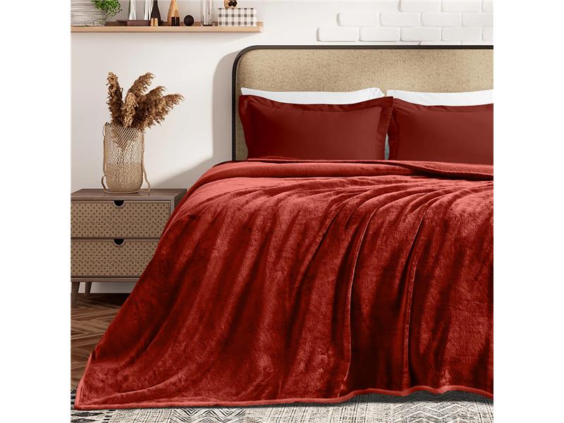 LINO ΚΟΥΒΕΡΤΑ ΒΕΛΟΥΤΕ COBERTOR BORDO 160X220