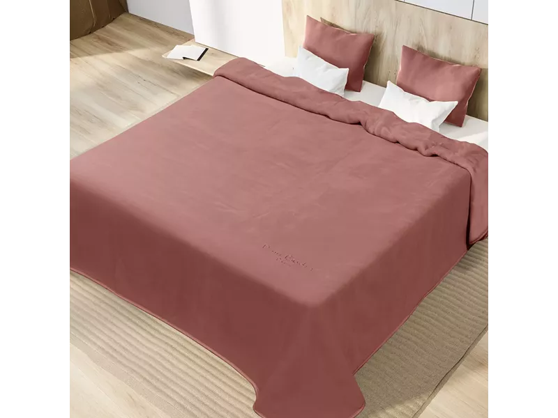 ΚΟΥΒΕΡΤΑ KING SIZE 240X260 PIERRE CARDIN NANCY 545 OPAL ROSE(64)