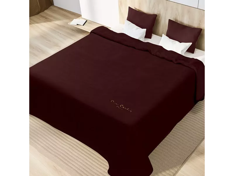 ΚΟΥΒΕΡΤΑ KING SIZE 240X260 PIERRE CARDIN NANCY 545 GRANATE(16)