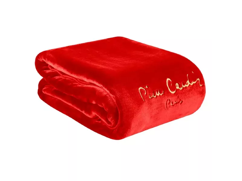 ΚΟΥΒΕΡΤΑ ΜΟΝΗ 160X240 PIERRE CARDIN NANCY 545 RED(34)