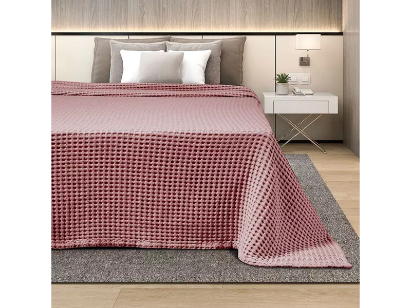 ΚΟΥΒΕΡΤΑ ΠΙΚΕ  ΥΠΕΡΔΙΠΛΗ 230X240 ADAM HOME OPAL ROSE