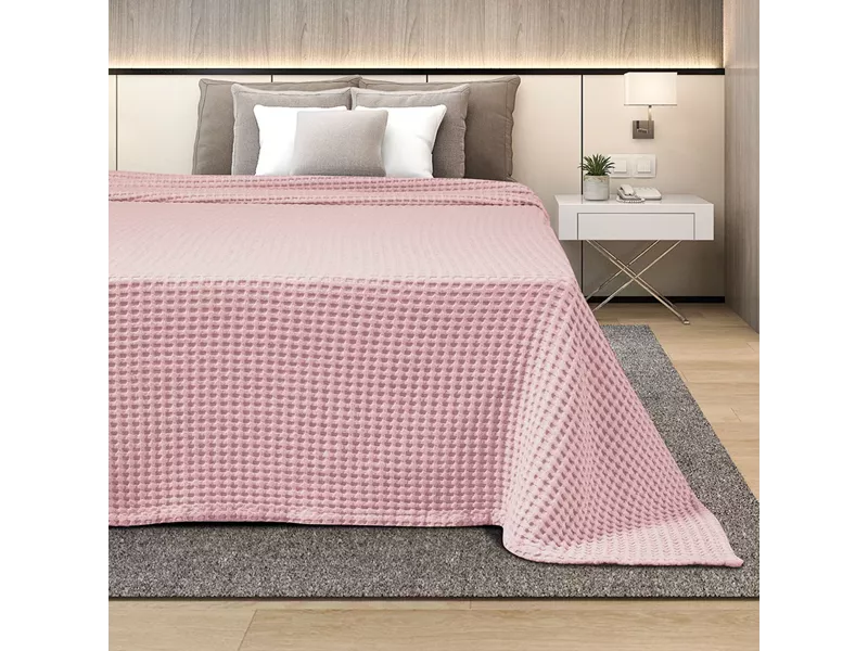 ΚΟΥΒΕΡΤΑ ΠΙΚΕ  ΥΠΕΡΔΙΠΛΗ 220X240 ADAM HOME  LILA