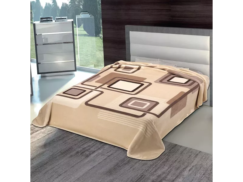 ΚΟΥΒΕΡΤΑ ΙΣΠΑΝΙΑΣ ΥΠΕΡΔΙΠΛΗ 220Χ240 BELPLA STER 271 BEIGE