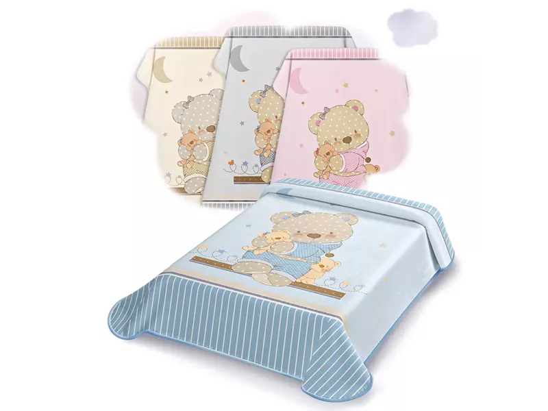 ΚΟΥΒΕΡΤΑ ΙΣΠΑΝΙΑΣ ΑΓΚΑΛΙΑΣ 80X110 BELPLA STER 665 - Beige