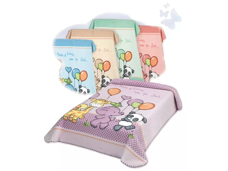 ΚΟΥΒΕΡΤΑ ΙΣΠΑΝΙΑΣ ΑΓΚΑΛΙΑΣ 80X110 BELPLA STER 636 - Blue