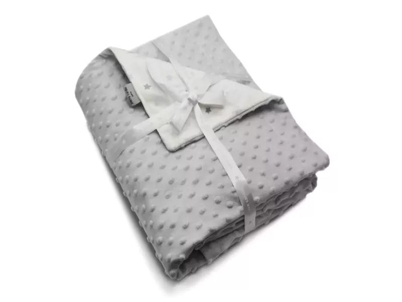 ΚΟΥΒΕΡΤΑ ΑΓΚΑΛΙΑΣ soft plus FLEECE 80X110 PIERRE CARDIN TOPPY GREY
