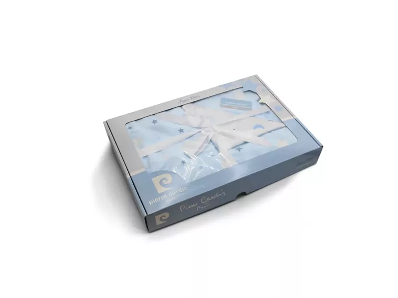 ΚΟΥΒΕΡΤΑ ΑΓΚΑΛΙΑΣ soft plus FLEECE 80X110 PIERRE CARDIN MOON BLUE