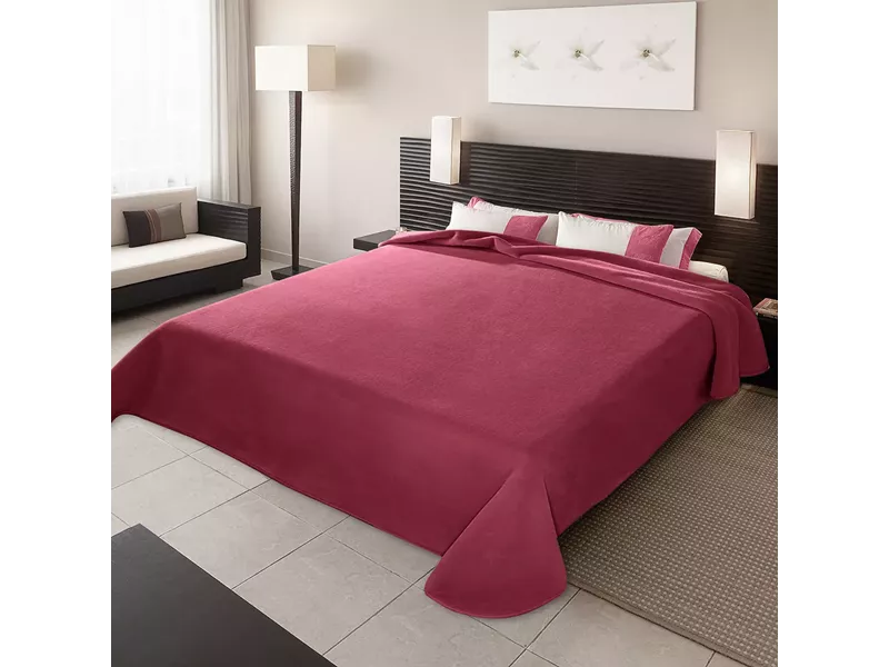 ΚΟΥΒΕΡΤΑ ΙΣΠΑΝΙΑΣ ΥΠΕΡΔΙΠΛΗ 220Χ240 BELPLA  STER PLAIN FUCHSIA(22)