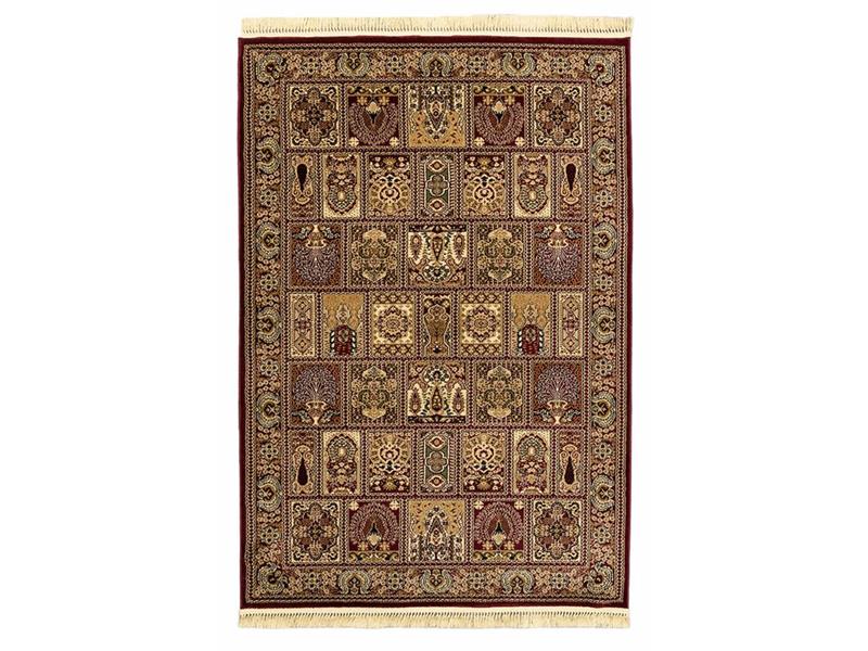ΧΑΛΙ PERSIA 6283 BURGUNDY ΜΕ ΚΡΟΣΣΙ - 133X190  NewPlan