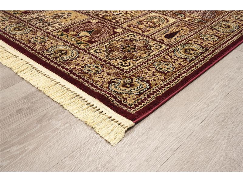 ΧΑΛΙ PERSIA 6283 BURGUNDY ΜΕ ΚΡΟΣΣΙ - 133X190  NewPlan