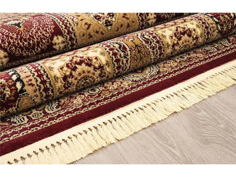 ΧΑΛΙ PERSIA 6283 BURGUNDY ΜΕ ΚΡΟΣΣΙ - 133X190  NewPlan