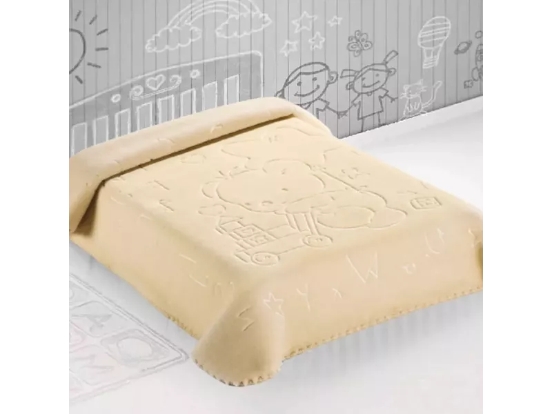 ΚΟΥΒΕΡΤΑ ΙΣΠΑΝΙΑΣ ΑΓΚΑΛΙΑΣ 80X110 BELPLA STER 521 BEIGE