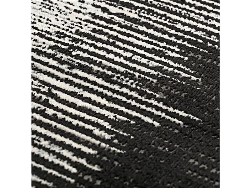 Χαλί Prestige Art 9321 Grey Black - Γκρι Μαύρο  