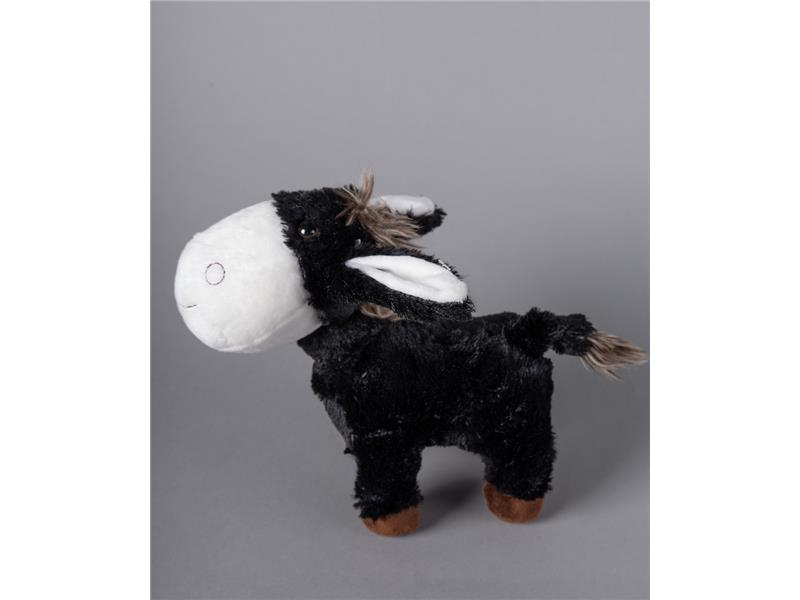 Λούτρινο γαιδουράκι (20cm x 10cm) μαύρο