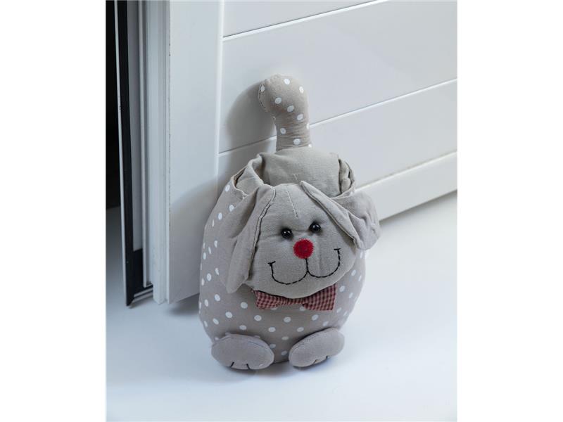 Doorstop σκύλος (20cm x 25cm) μπέζ