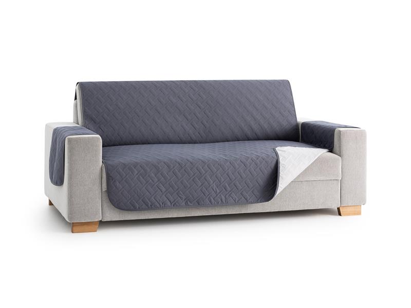 Αδιάβροχο Κάλυμμα Δίχρωμο Μεγάλου Τετραθέσιου Καναπέ Sumba Γκρί Ανοιχτό Γκρί - MCDECOR