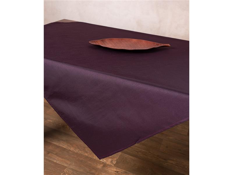 Σατέν τραπεζοκαρέ 2015 (130cm x 130cm) μωβ