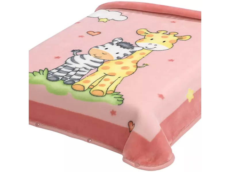 ΚΟΥΒΕΡΤΑ ΙΣΠΑΝΙΑΣ ΚΟΥΝΙΑΣ 110X140 BELPLA STER 637 PINK