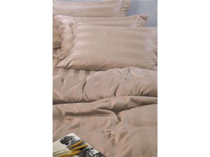 Σετ Σεντόνια Down Town Υπέρδιπλα Ζακάρ Peach