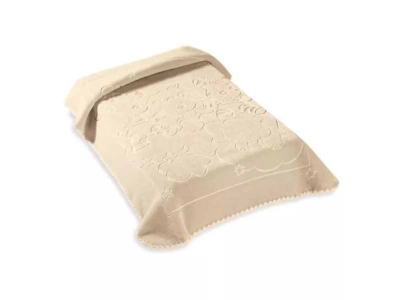 ΚΟΥΒΕΡΤΑ ΙΣΠΑΝΙΑΣ ΚΟΥΝΙΑΣ 110X140 BELPLA STER 520 BEIGE