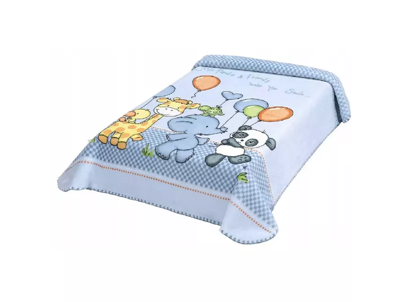 ΚΟΥΒΕΡΤΑ ΙΣΠΑΝΙΑΣ ΑΓΚΑΛΙΑΣ 80X110 BELPLA STER 636 BLUE