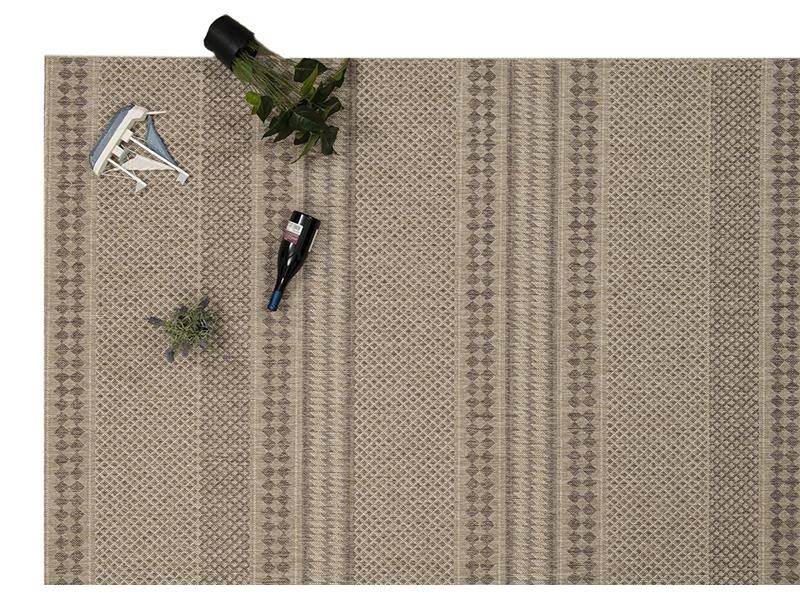 ΧΑΛΙ ETHNIK  202668C BROWN/CARAMEL BEIGE - 133X190  NewPlan