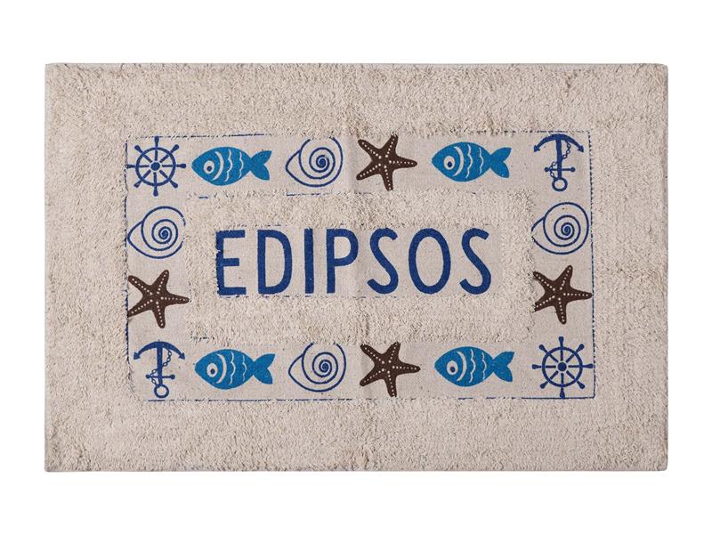 Πατάκι ψάρι EDIPSOS (50cm x 80cm) μπλέ