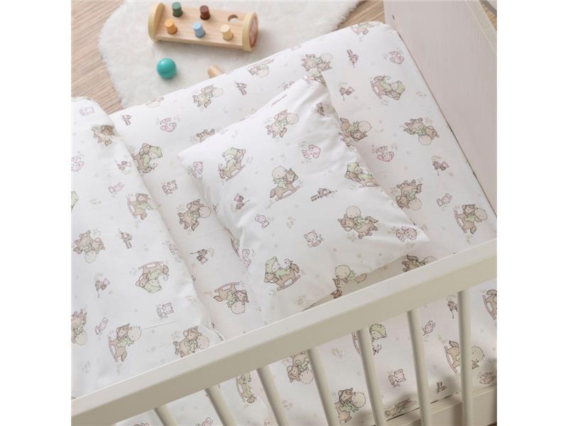 Σεντόνια Κούνιας Σετ Rocking Horse