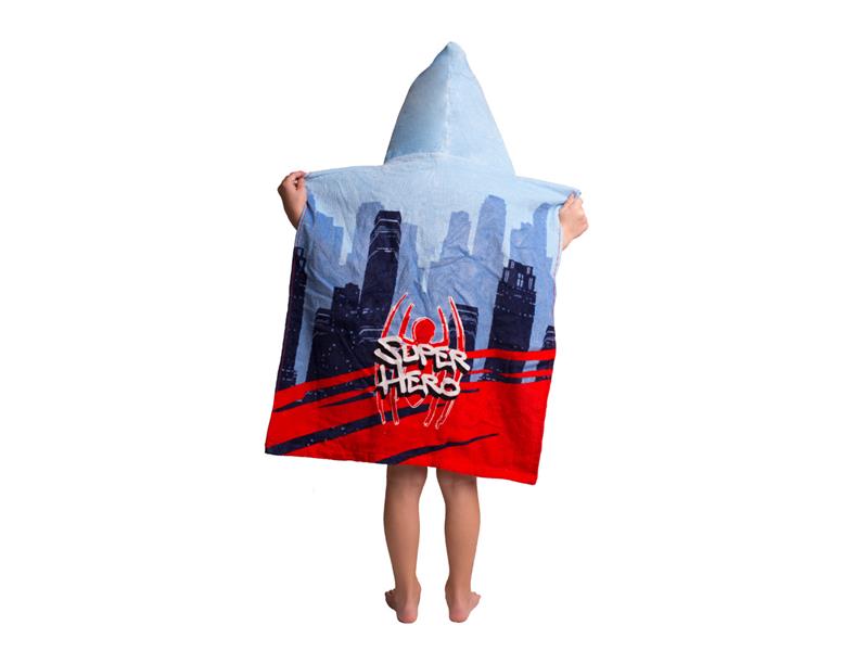 Παιδικό πόντσο Microfiber Spiderman