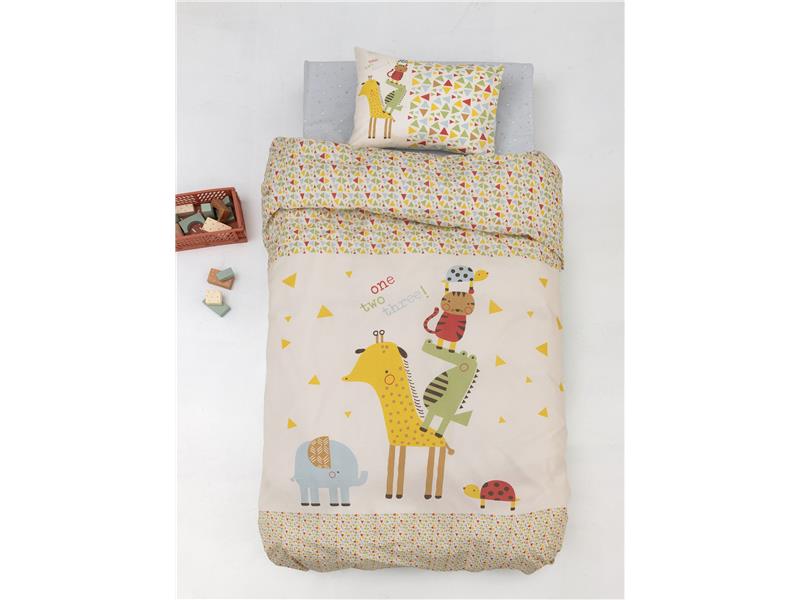 Σετ Σεντόνια Κούνιας Happy Baby 120x160 HB0611 Palamaiki         