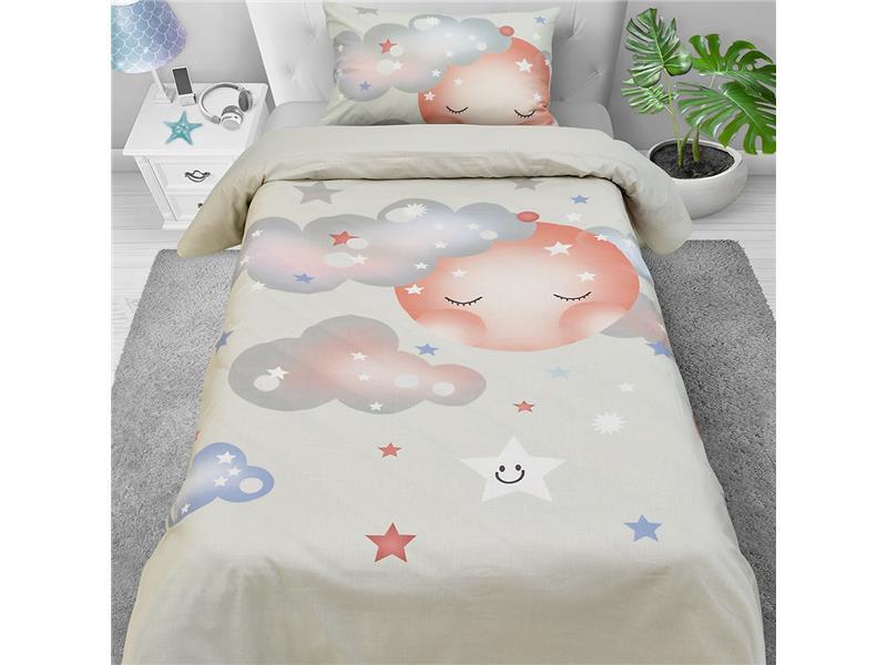 LINO ΣΕΤ ΣΕΝΤΟΝΙΑ SLEEPY MOON PINK 120Χ170