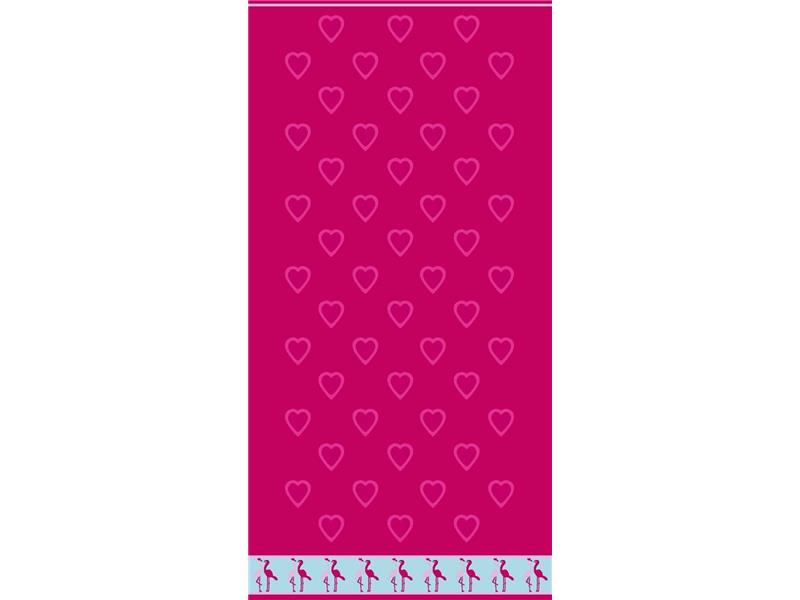 Πετσέτα Θαλάσσης Βελουτέ Ζακάρ Αιγυπτιακή 420 gsm 227 87X165 100% Cotton