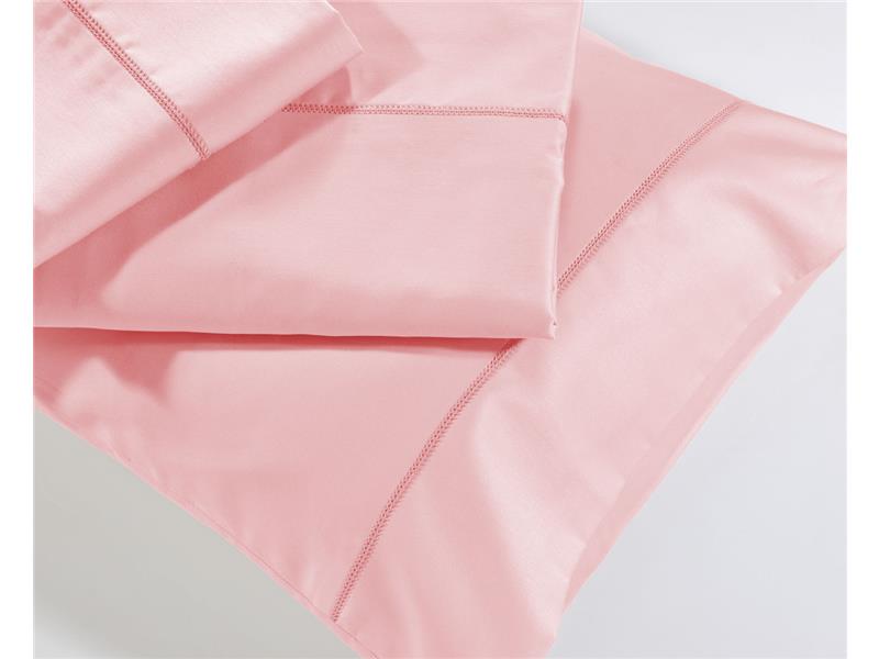 Σετ Σεντόνια Down Town Solid Colours S250/18 Pink Βαμβακοσατέν 