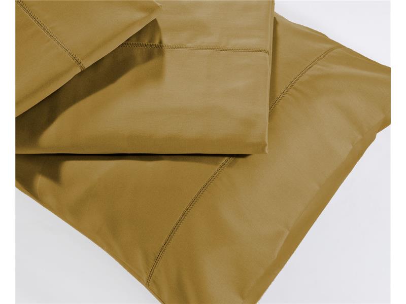 Σετ Σεντόνια Down Town Solid Colours S250/15 Bronze Βαμβακοσατέν  