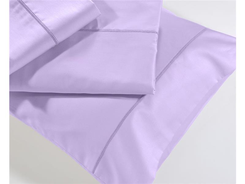 Μεμονωμένα σεντόνια Down Town Solid Colours S250/16 Lilac Βαμβακοσατέν 