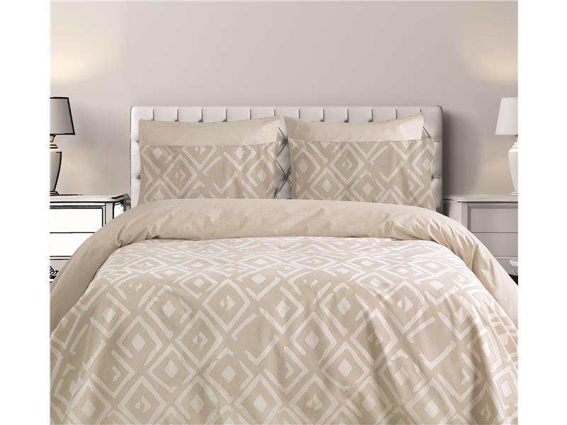 Σετ σεντόνια Makis Tselios Rombos 01 Beige