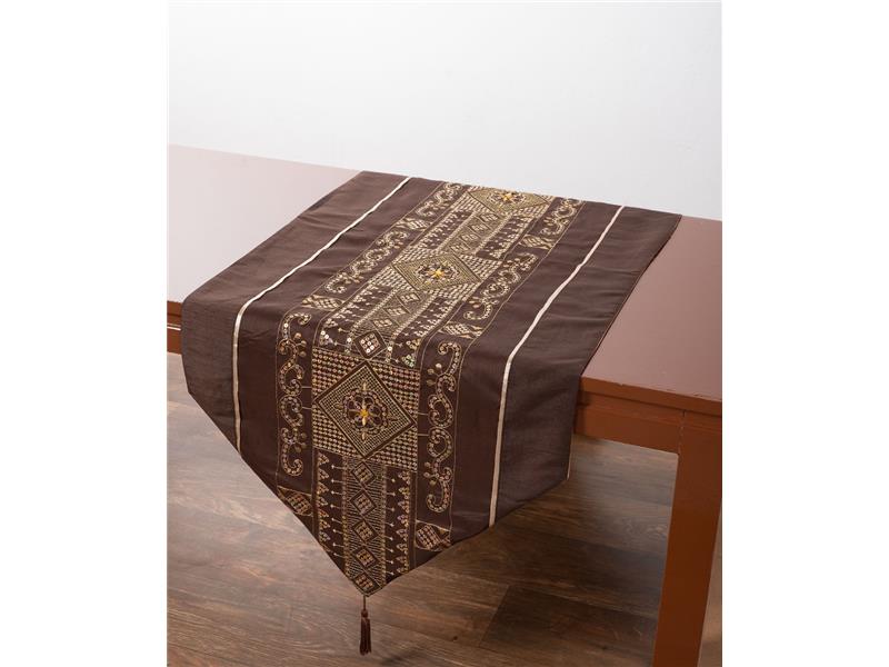 Τραβέρσα (50cm x 145cm) 703 ΧΝ-48 Καφέ