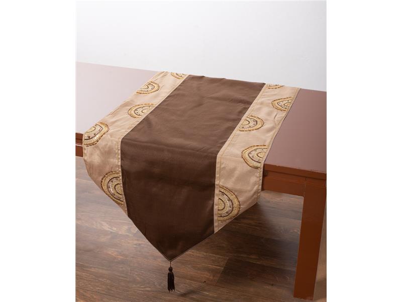 Τραβέρσα (50cm x 145cm) 612 ΧΜ-45 Καφέ